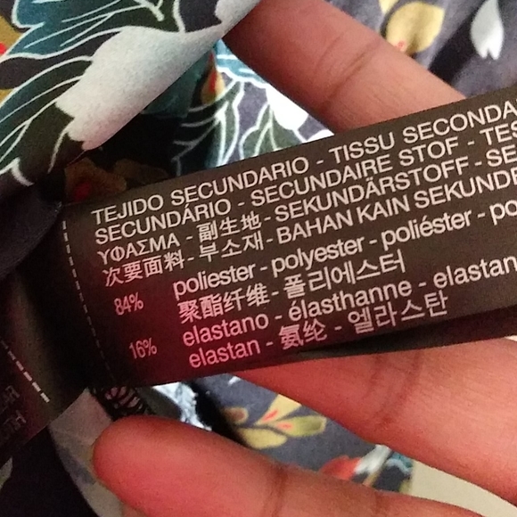 Zara accessories floral bodysuit with choker. - Picture 5 of 6